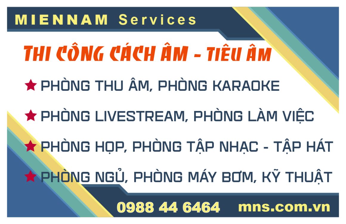Thi công Cách âm các công trình theo yêu cầu