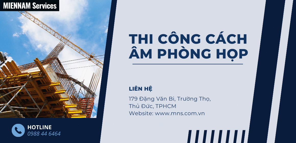Thi công cách âm phòng họp