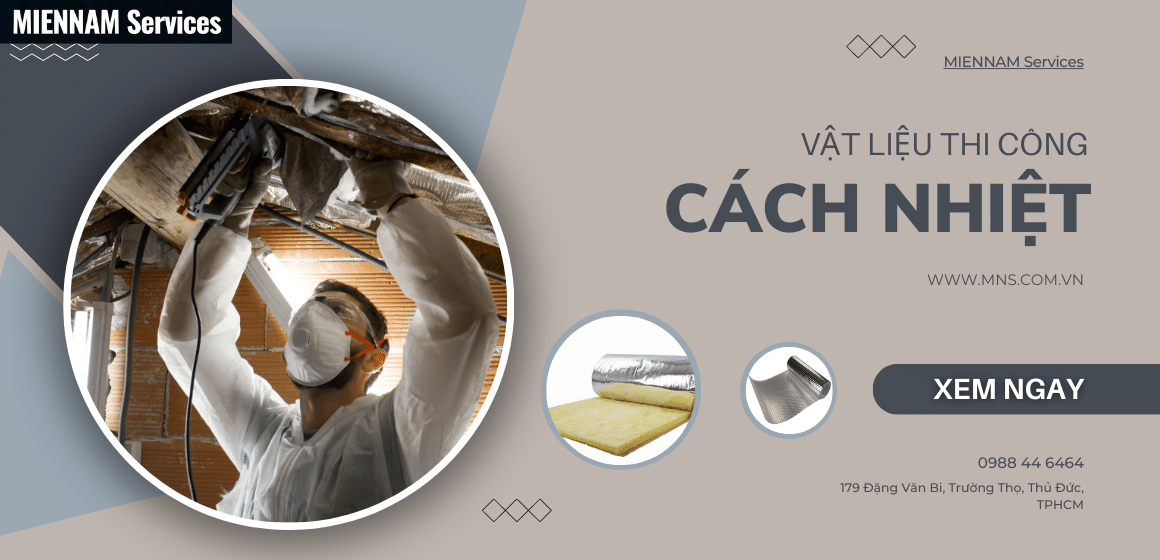 Vật liệu thi công cách nhiệt
