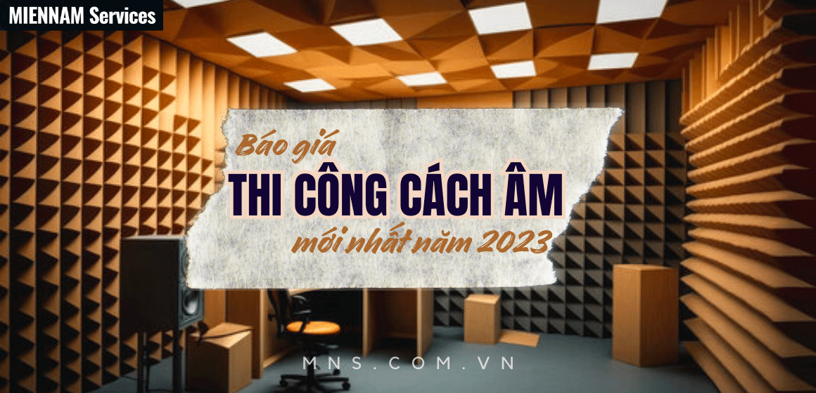 báo giá thi công cách âm