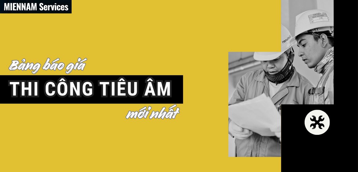 báo giá thi công tiêu âm