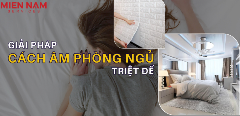 Cách âm phòng ngủ