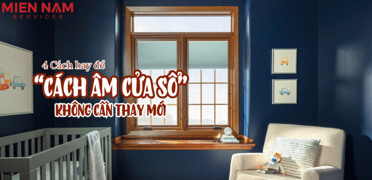 Cách âm cửa sổ
