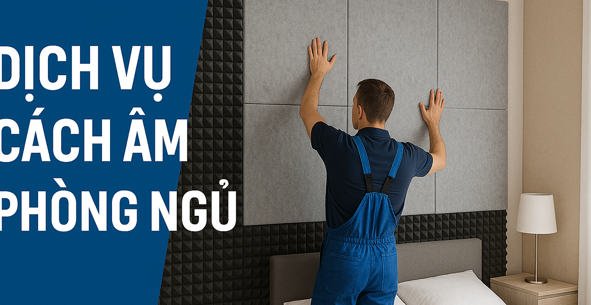 Dịch vụ thi công Cách âm phòng ngủ