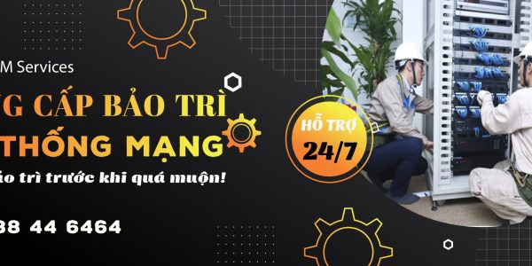 MIENNAM Services - Bảo trì hệ thống mạng doanh nghiệp