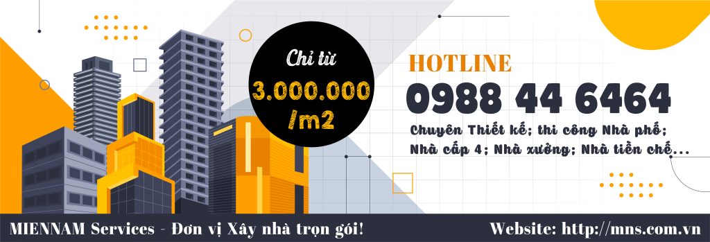 Đơn vị Xây nhà phố trọn gói theo yêu cầu!