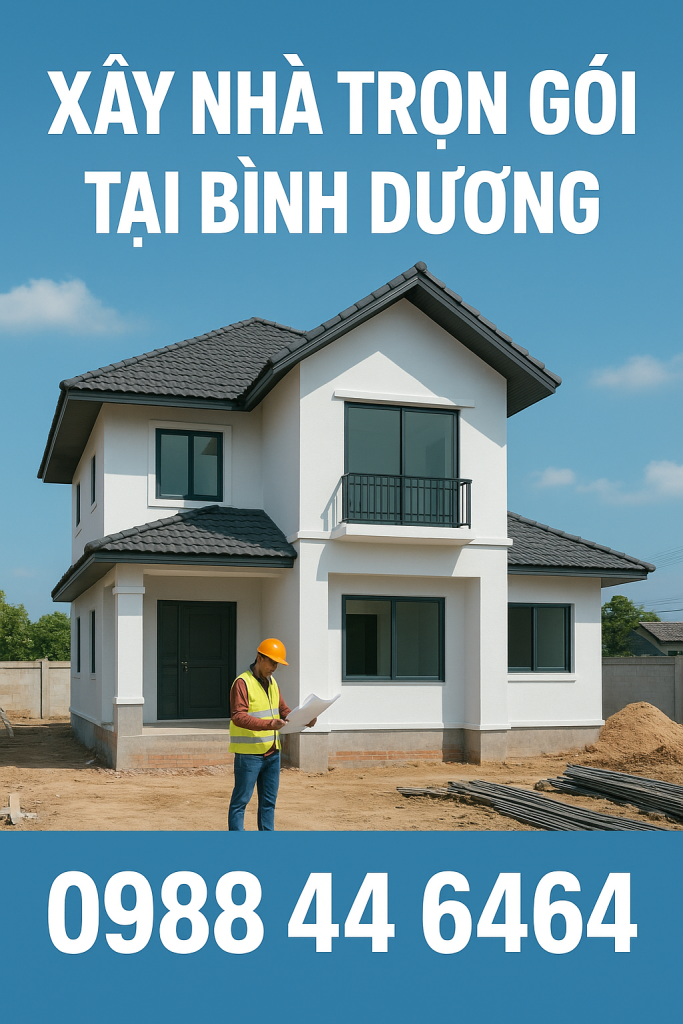 Đơn vị Xây nhà trọn gói tại Bình Dương