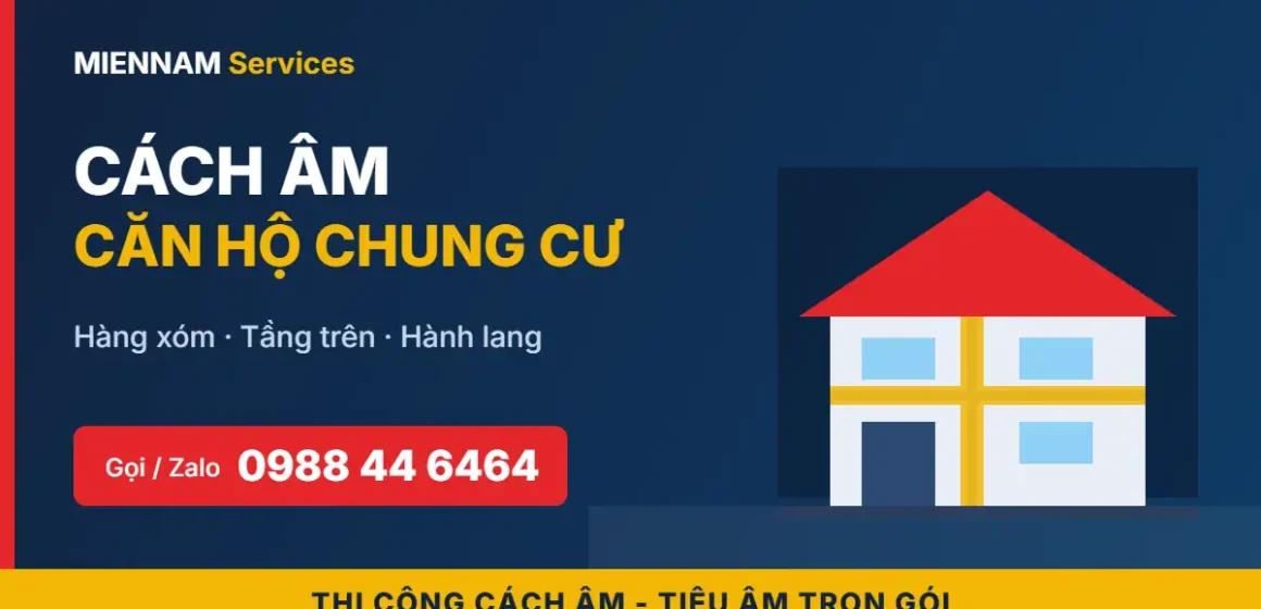 Cách âm căn hộ chung cư
