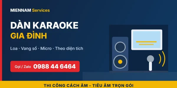Dàn karaoke gia đình